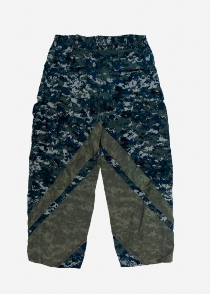 WESSON PANTS-BLUE CAMO